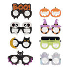 Set de 8 Gafas de Papel, , zoo