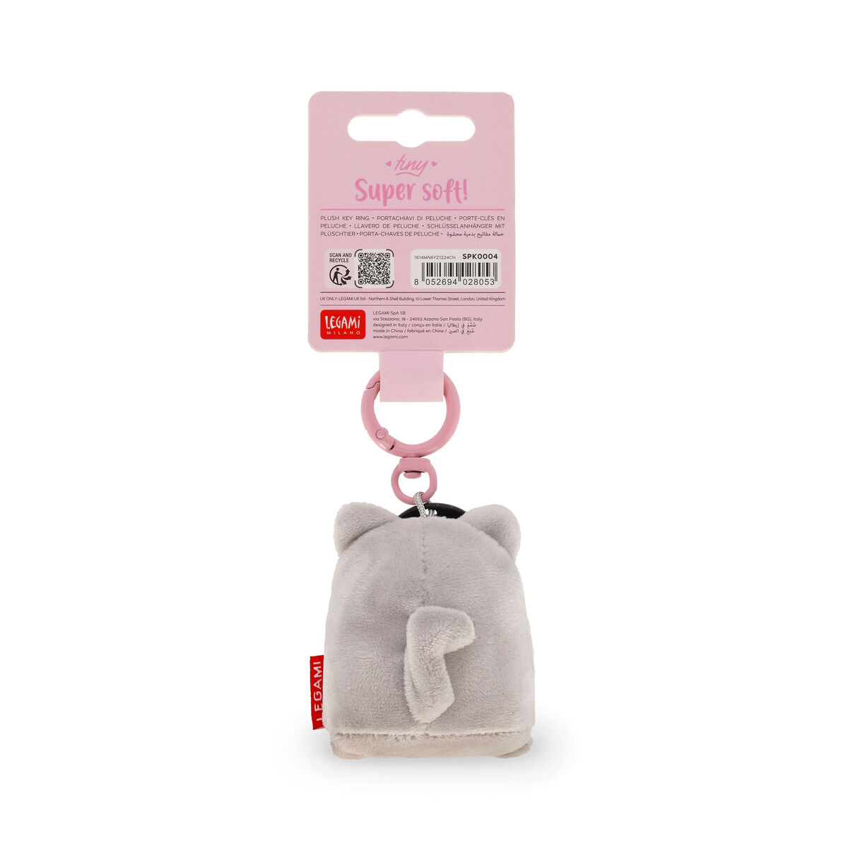 Portachiavi di Peluche - Super Soft! - Tiny, , zoo