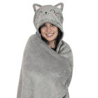 Coperta con Cappuccio - Cosy Hugs, , zoo