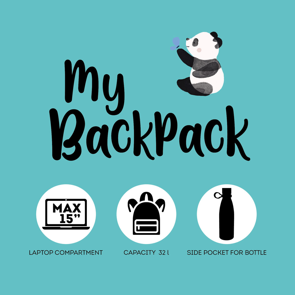 Rucksack - My Backpack, , zoo